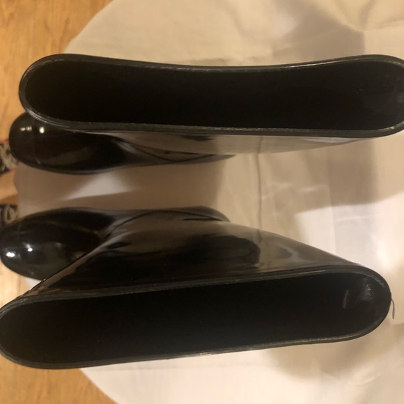 Women’s Black Rain/Weather Boots size 6,not branded - Picture 5 of 7